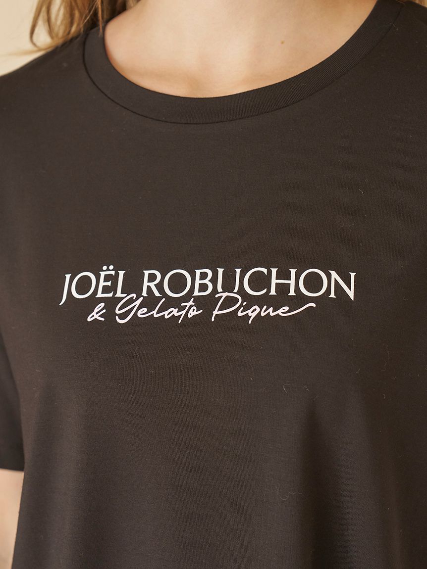 JOEL ROBUCHON】【持続冷感】ロゴプリントTシャツ(カットソー・Tシャツ