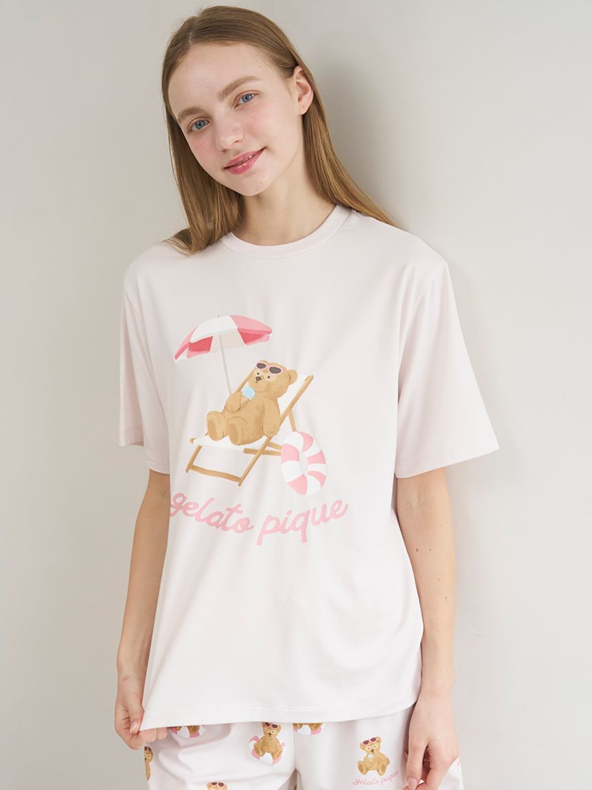 gelato pique シャークシャツ ショートパンツ　新品　タグ付　上下 GELATO PIQUE HOMME ジェラートピケ Cool サメ シャーク Tシャツ