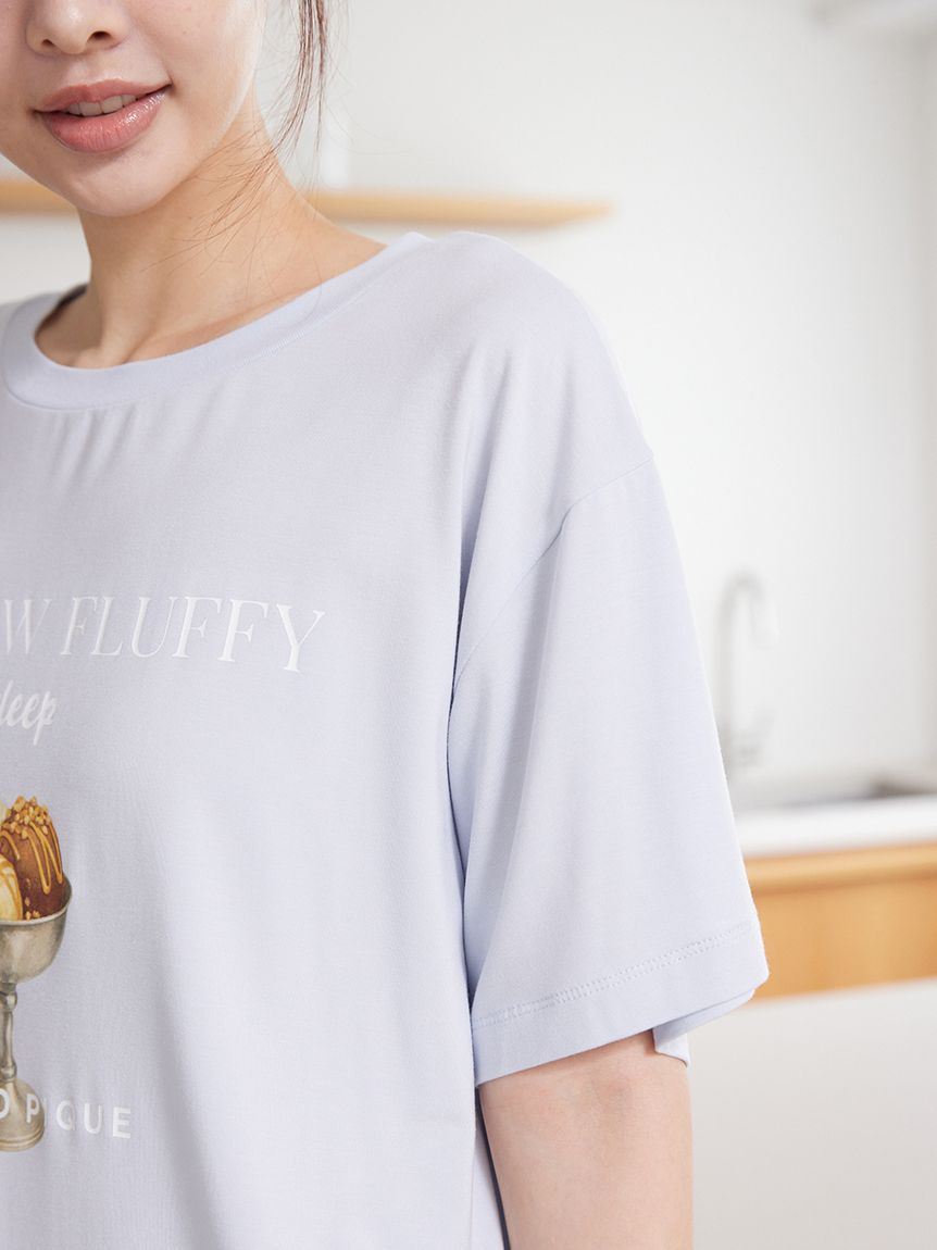 ラッピング済み】【接触冷感】COOLレーヨンデザートロゴTシャツ
