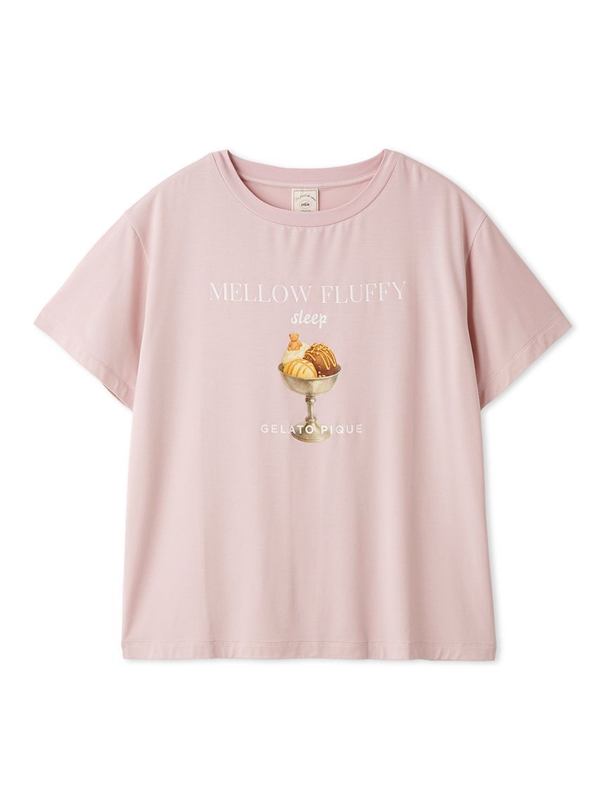 ラッピング済み】【接触冷感】COOLレーヨンデザートロゴTシャツ&ロング