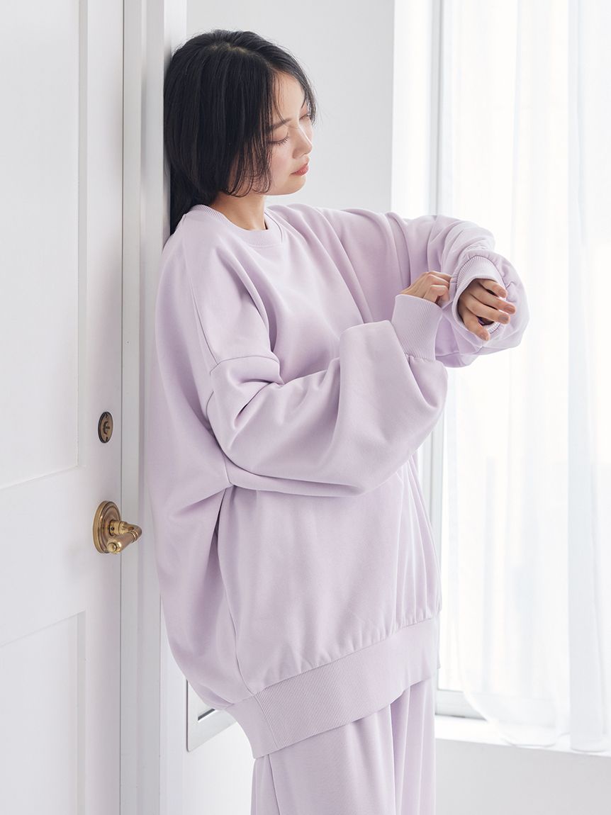 UVカット】裏毛プルオーバー(カットソー・Tシャツ)｜ルームウェア