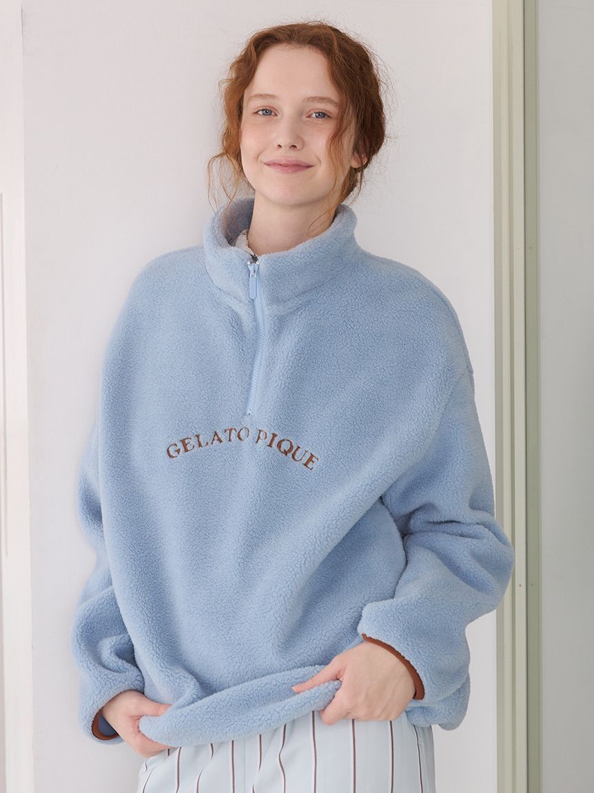 ボアプルオーバー(カットソー・Tシャツ)｜ルームウェア・パジャマ通販