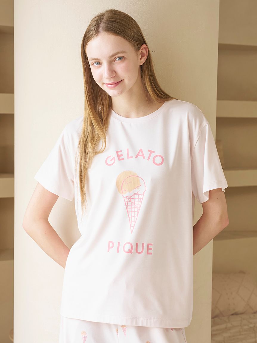 IFMC.】ワンポイントTシャツ(カットソー・Tシャツ)｜ルームウェア