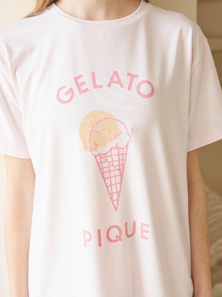 IFMC.】ワンポイントTシャツ(カットソー・Tシャツ)｜ルームウェア