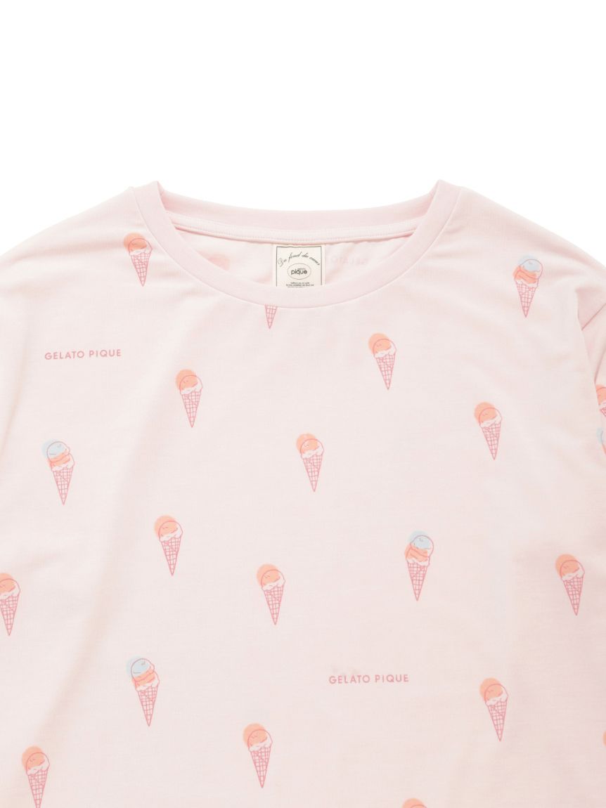 IFMC.】総柄ロンT(カットソー・Tシャツ)｜ルームウェア・パジャマ通販