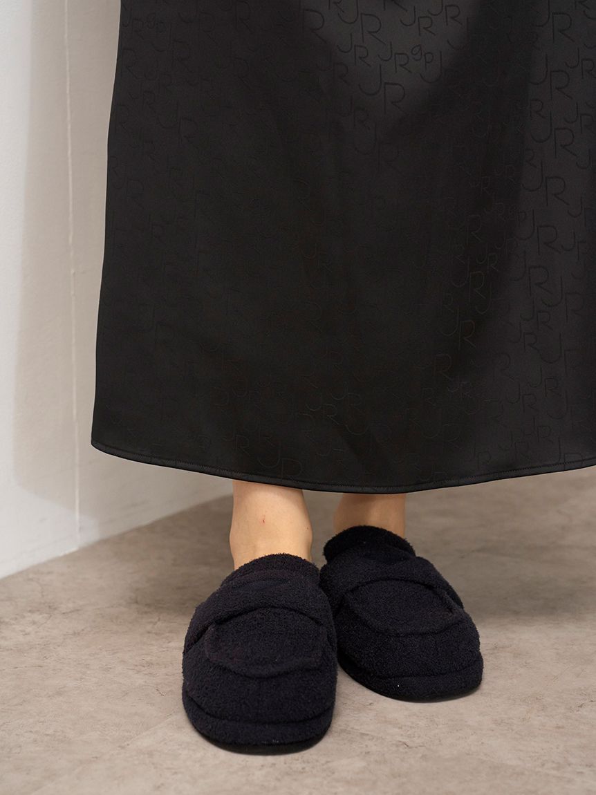 JOEL ROBUCHON】サテンジャガードカップインキャミワンピース