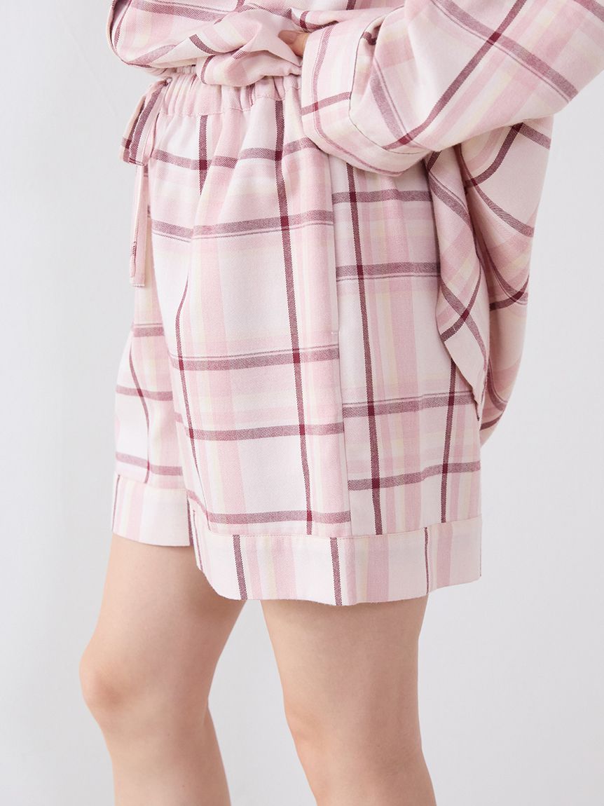 ルタオチェック柄ショートパンツ トレンドチェック柄ショートパンツ(ショートパンツ)｜ルーム