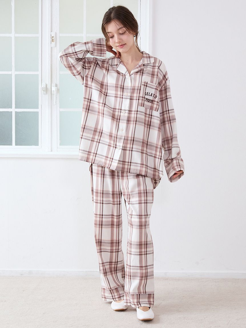 ジェラートピケ 上下セット フリーサイズ トップス ロングパンツ WILDSIDE】【UNISEX】ジェラートロングパンツ(ボトムス)｜ルーム