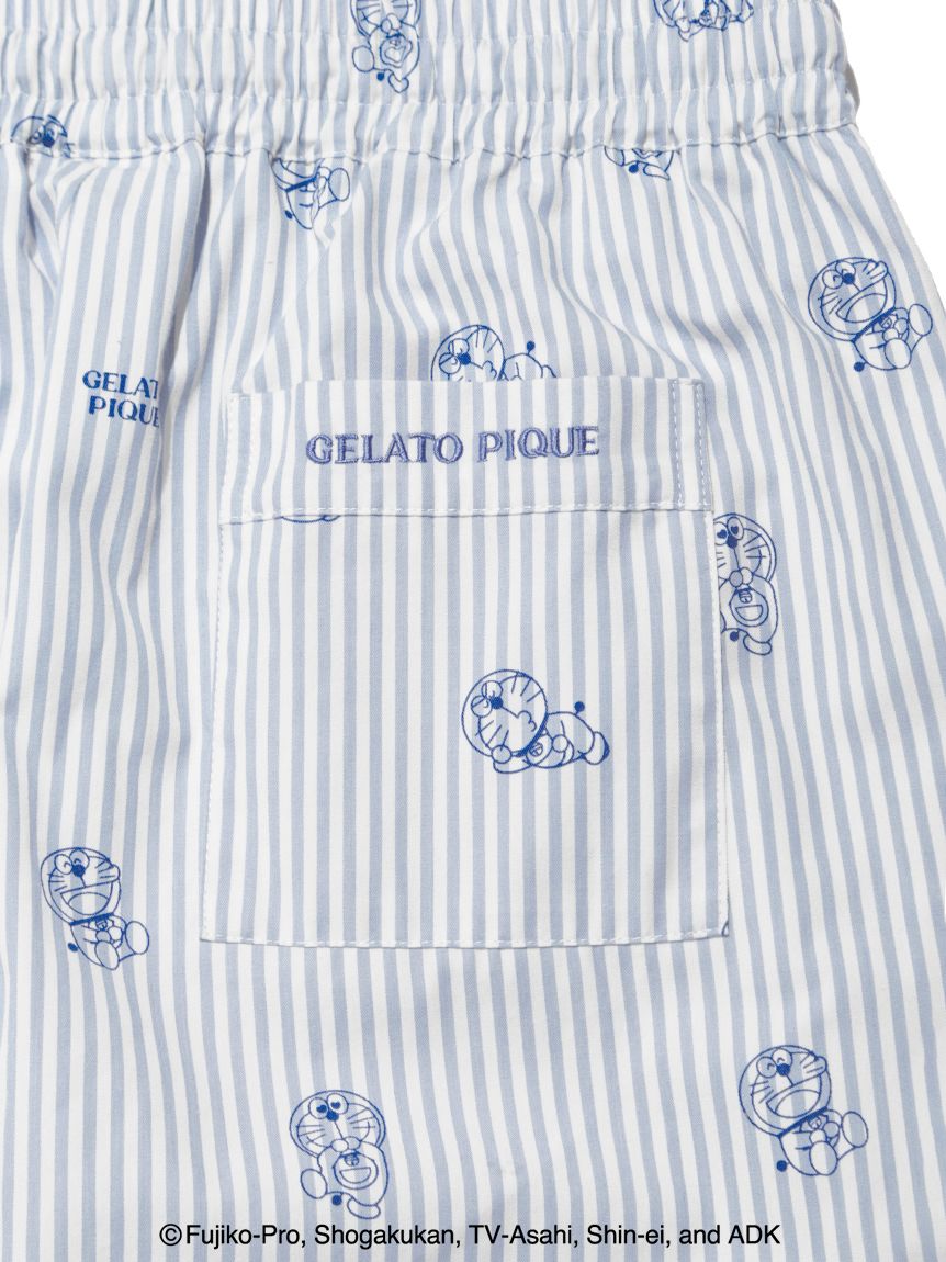 ジェラートピケ　ジェラピケ　 ドラえもん　パンツ ドラえもん】【メンズ】総柄ロングパンツ(ロングパンツ)｜ルームウェア
