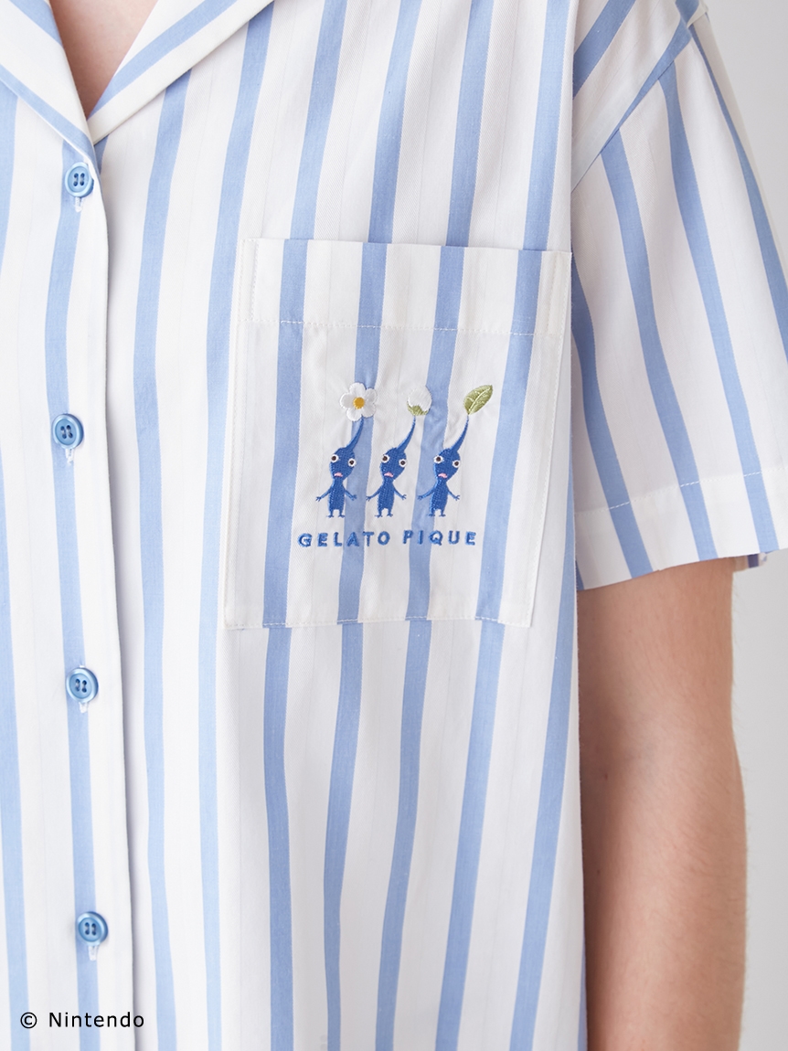 PIKMIN】ストライプシャツ(カットソー・Tシャツ)｜ルームウェア 