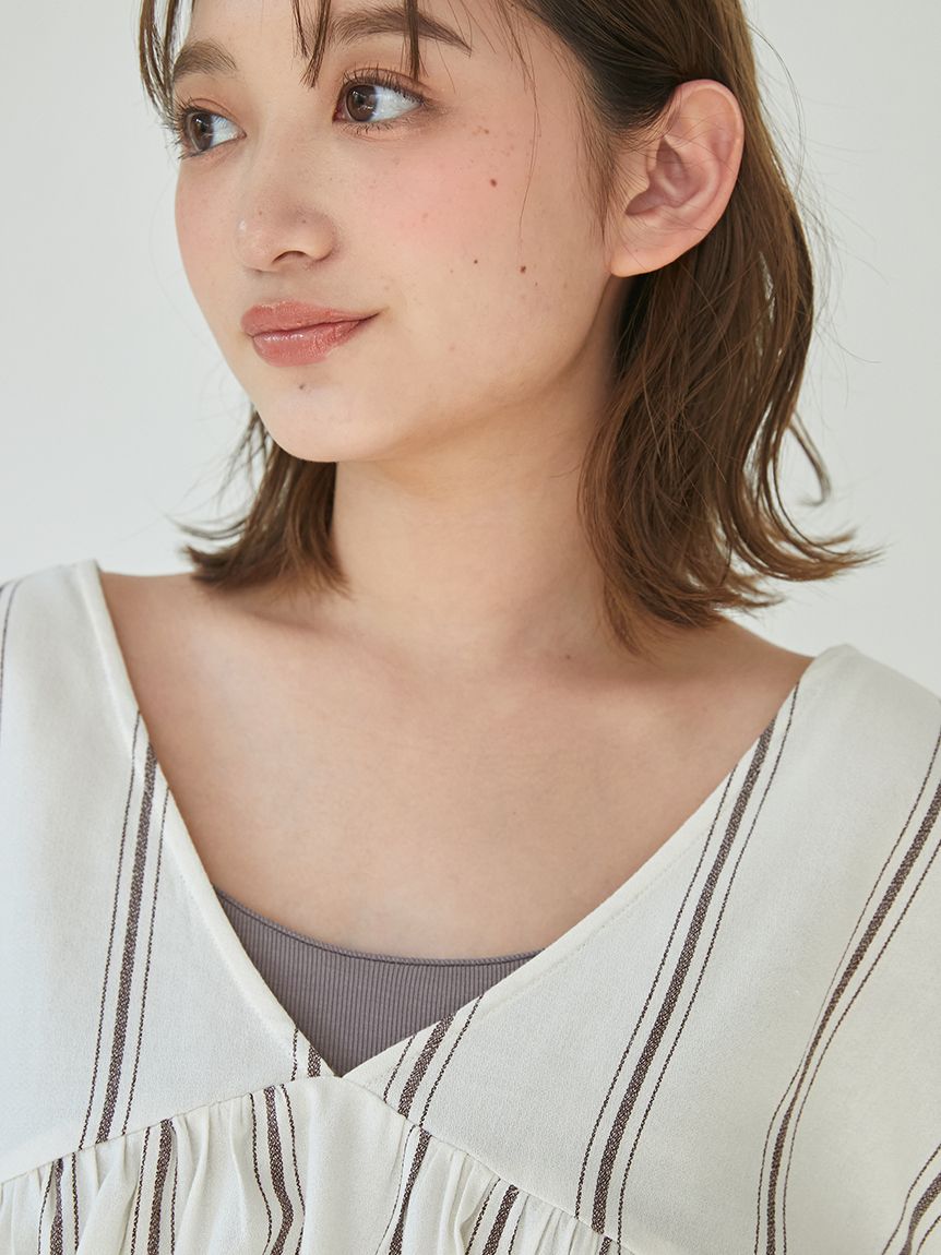 gelatopique ジェラピケ　ガーゼライクプルオーバー&ロングパンツ ガーゼライクプルオーバー(シャツ)｜ルームウェア・パジャマ通販
