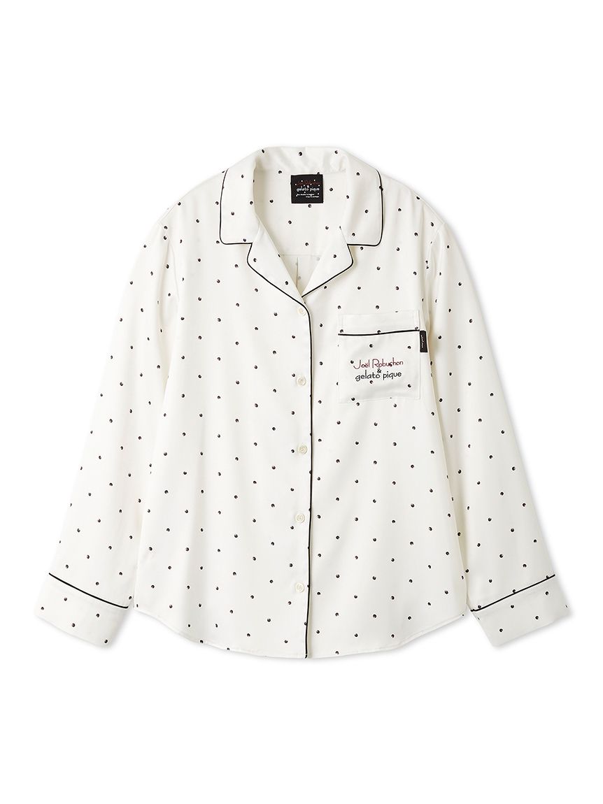 JOEL ROBUCHON】サテンシャツ(シャツ)｜ルームウェア・パジャマ通販の