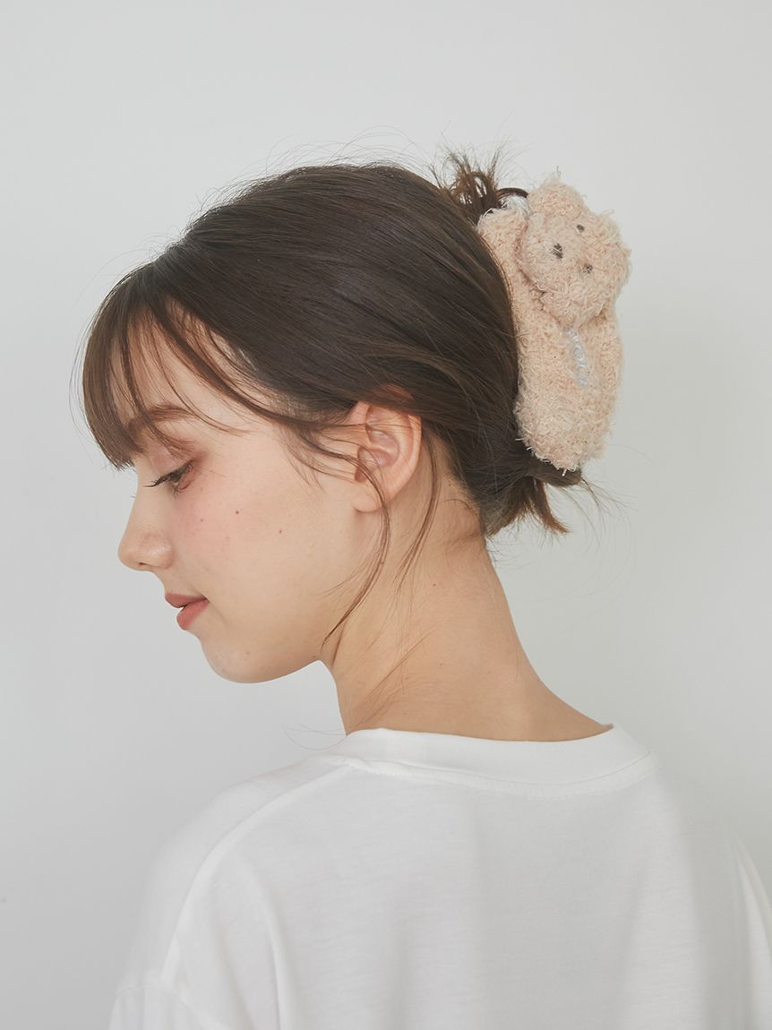 寝そべりトイプードルヘアクリップ | PWGA251548