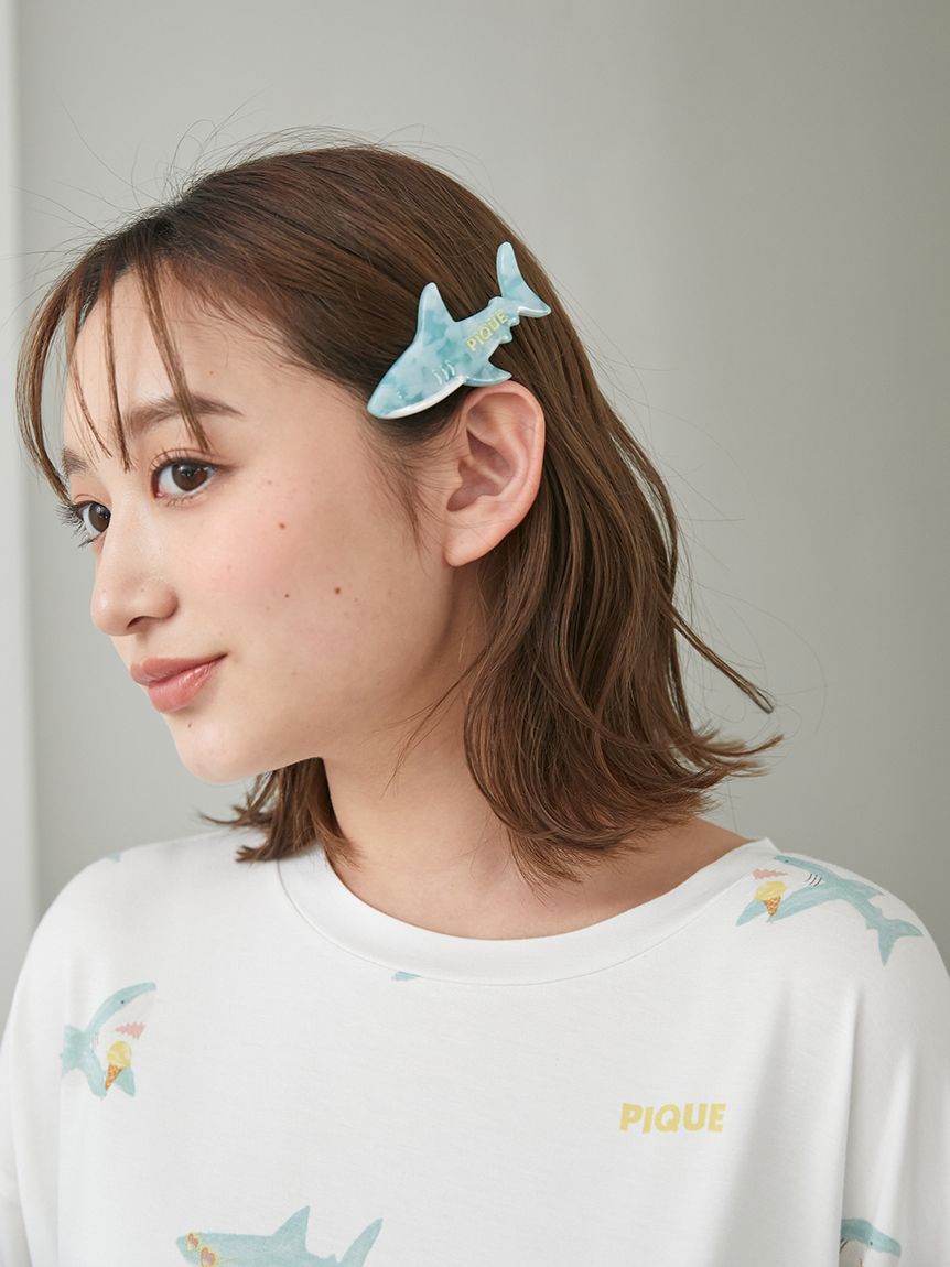 SHARK ヘアピン(ヘアアクセサリー)｜ルームウェア・パジャマ通販