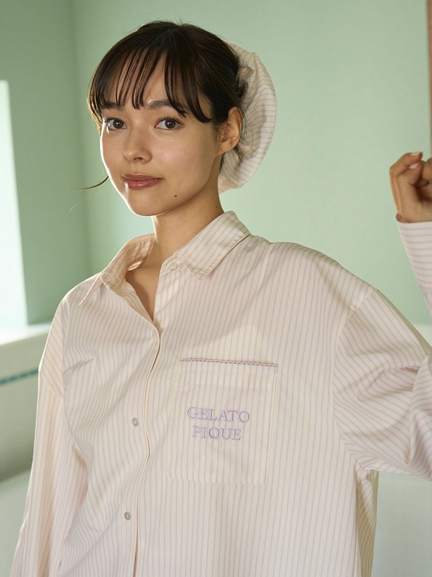 gelato pique バリエーションパジャマ セール】バリエーションパジャマシャツ（ルームウェア/パジャマ