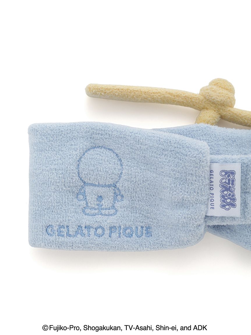 gelato pique 上下セット　ヘアバンド付き スムーズィーlite2ボーダーヘアバンド(ヘアアクセサリー