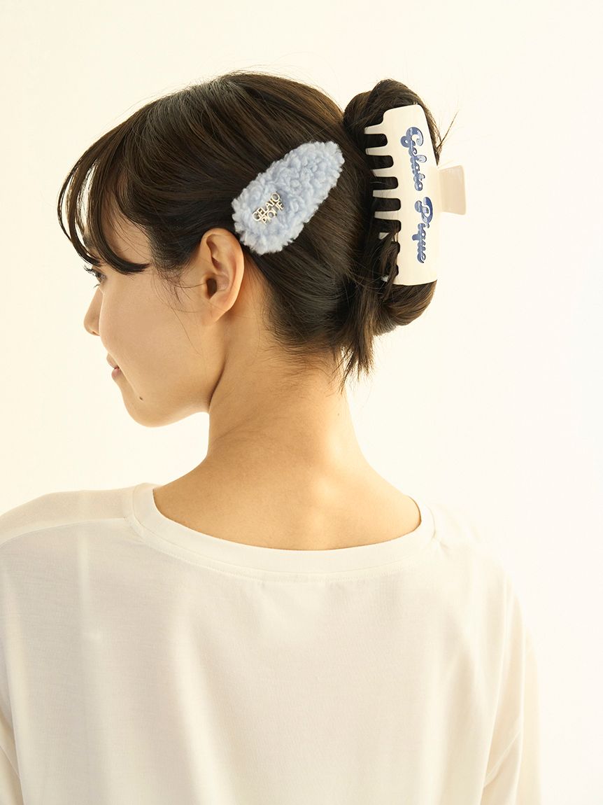 ボアヘアピン(ヘアアクセサリー)｜ルームウェア・パジャマ通販の