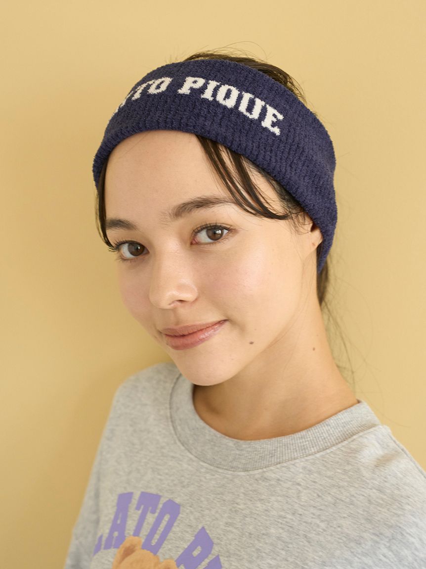 GELATO PIQUE ルームウェアセット FREEサイズ ヘアバンド アイスワンポイント刺繍ヘアバンド(ヘアアクセサリー)｜ルーム