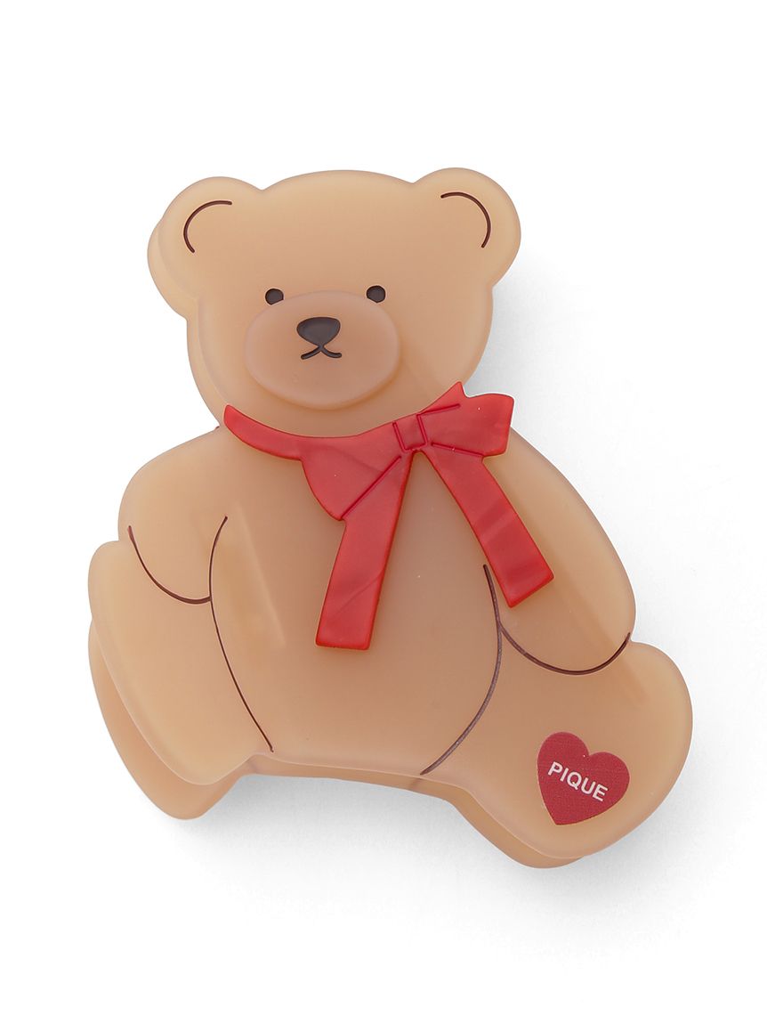 ベアヘアクリップ(ヘアアクセサリー)｜ルームウェア・パジャマ通販の