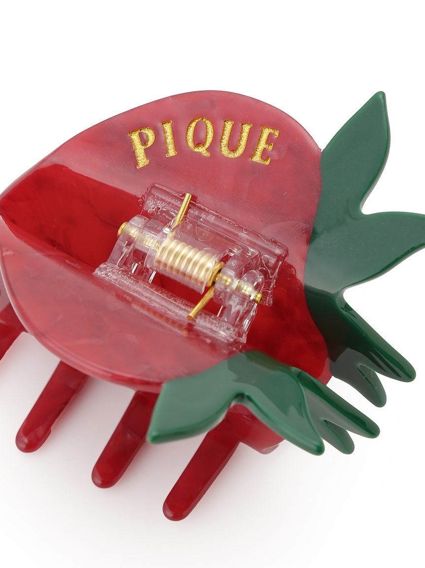 ストロベリーヘアクリップ(ヘアアクセサリー)｜ルームウェア・パジャマ