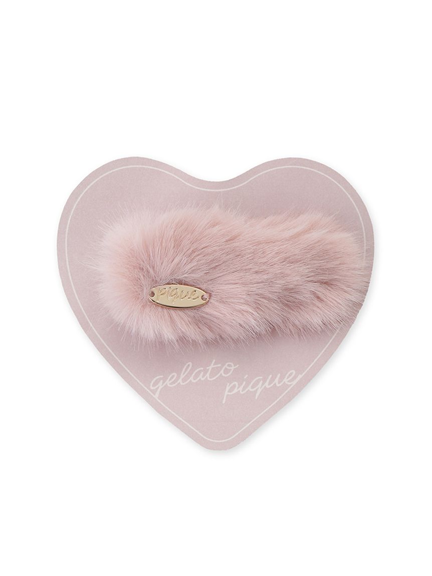 ❤️最終価格❤️✨新品タグ付✨ジェラピケ フェイバリット ハート ベア セットアップ ファーヘアクリップ(ヘアアクセサリー)｜ルームウェア・パジャマ通販の