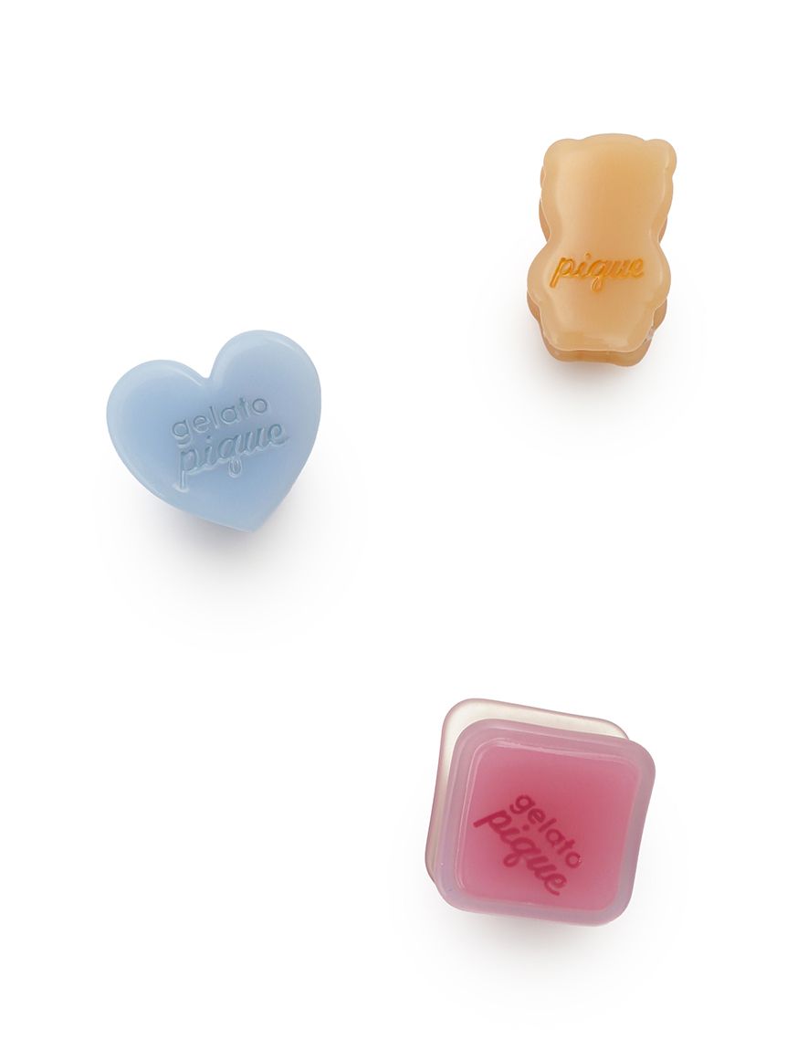 ミニヘアクリップ3点セット(ヘアアクセサリー)｜ルームウェア