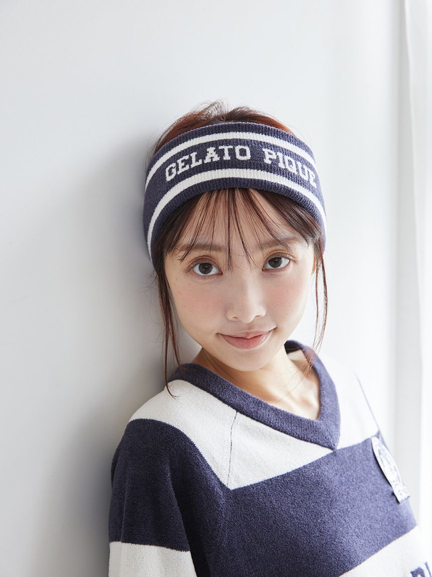 エアリーモコスポーティジャガードヘアバンド(ヘアアクセサリー