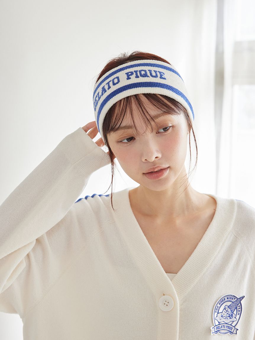エアリーモコスポーティジャガードヘアバンド(ヘアアクセサリー