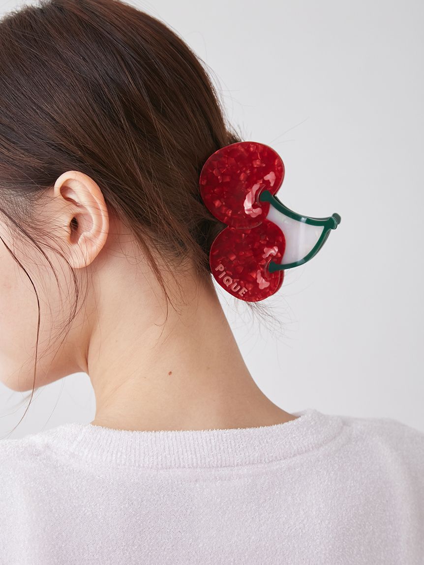 フルーツヘアバンスクリップ(ヘアアクセサリー)|ルームウェア フルーツヘアバンスクリップ(ヘアアクセサリー)|ルームウェア