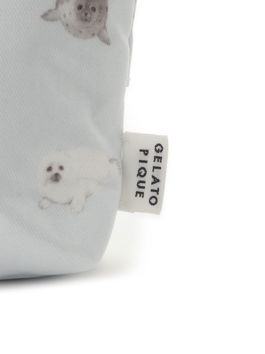 gelato pique ジェラートピケ アザラシ ポーチ ２種set 新品♡ gelato pique ジェラートピケ アザラシ ポーチ 2種set 新品