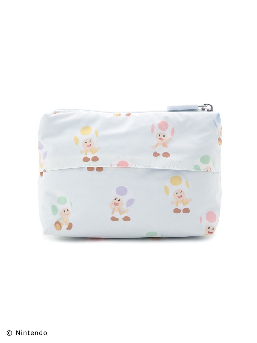 スーパーマリオ】キノピオ＆ヨッシー総柄ティッシュポーチ