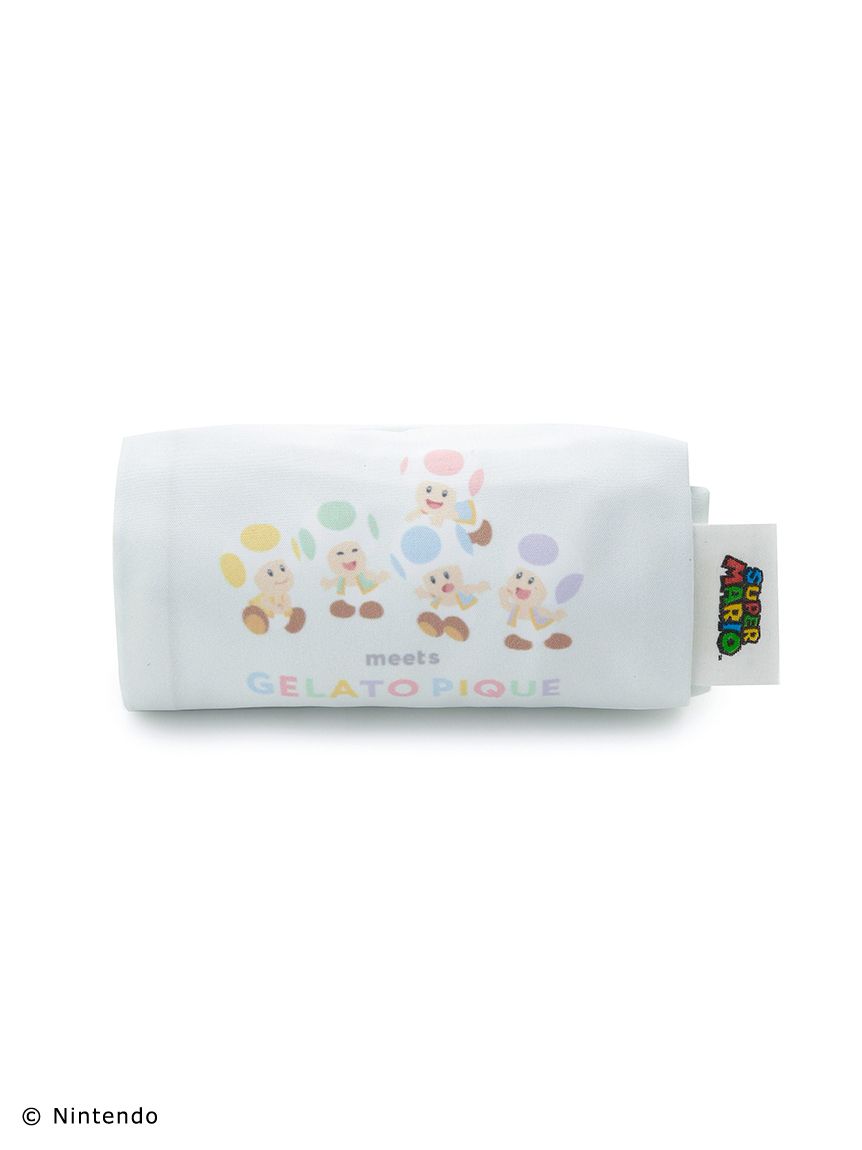 スーパーマリオ】キノピオ＆ヨッシー総柄コンビニエコバッグ