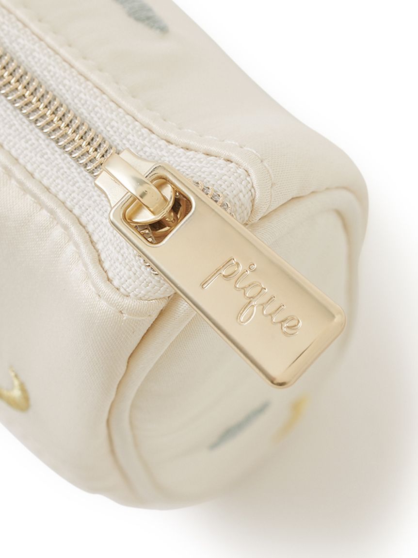 モチーフ刺繍ティッシュポーチ(ポーチ)｜ルームウェア・パジャマ通販の