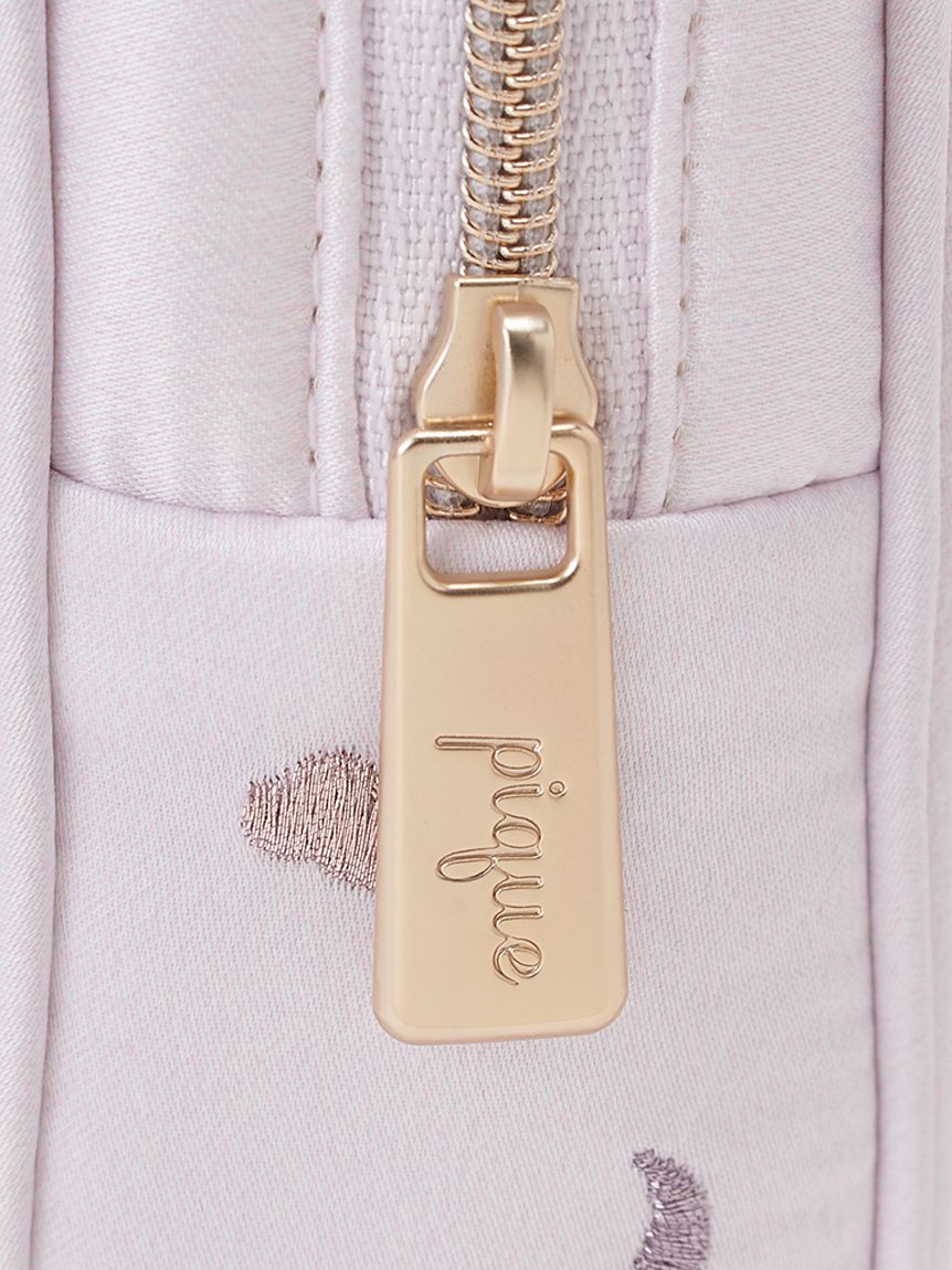 モチーフ刺繍ポーチ(ポーチ)｜ルームウェア・パジャマ通販の