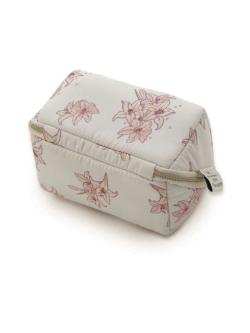 ビパッチ-BEPATCH-　タイダイ系BORN花snakeデザイン 3色セット MUCHA】リリー柄ポーチ(ポーチ)｜ルームウェア・パジャマ通販の