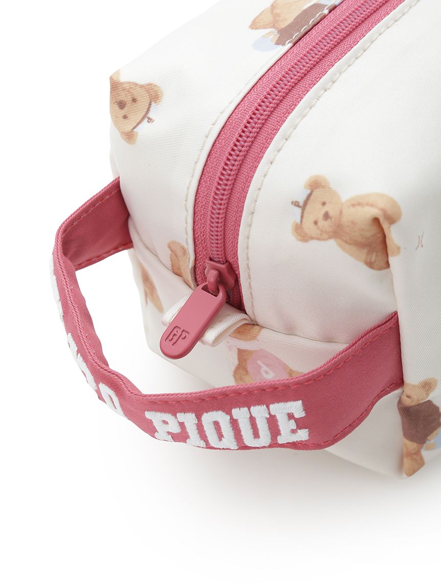 ジェラピケ×スタバ gelato piqueベア柄ポーチ 新品】ジェラートピケ ベア柄 ポーチ スタバ コラボ ジェラピケ