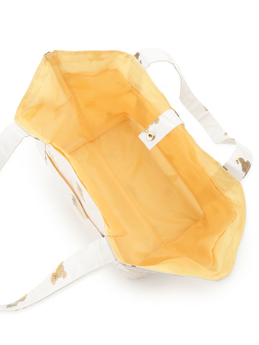 gelato piqueくまマルチポーチ ベアモチーフママバッグ(未使用)2点 ジェラートピケ gelato pique ベアモチーフバニティポーチ