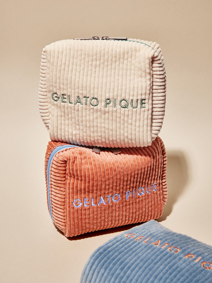 コーデュロイポーチ(ポーチ)｜ルームウェア・パジャマ通販の