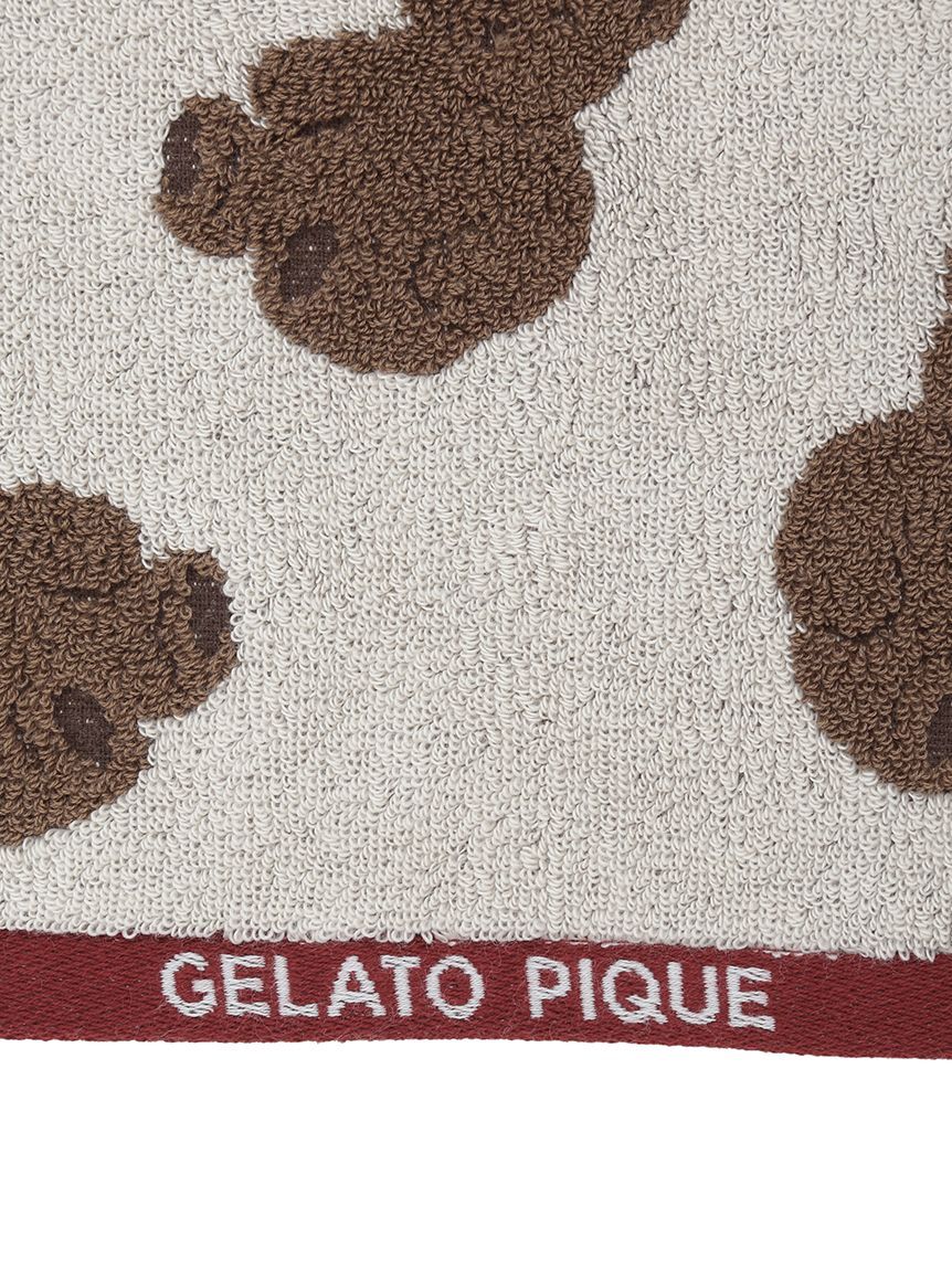 【新品タグ付き】GELATO PIQUE ロゴバスタオル 2枚セット ハートループ付きタオル(タオル)｜ルームウェア・パジャマ通販の