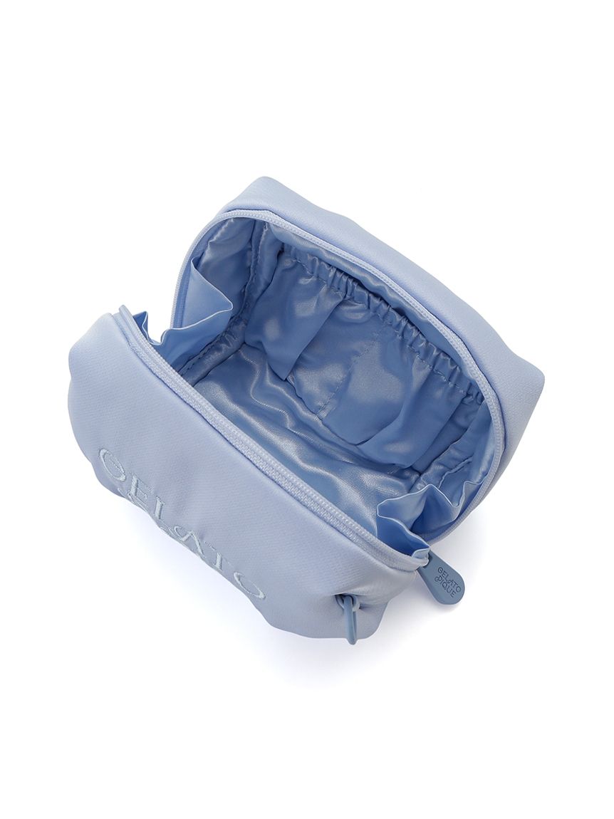 サテンギャザーポーチ(ポーチ)｜ルームウェア・パジャマ通販の