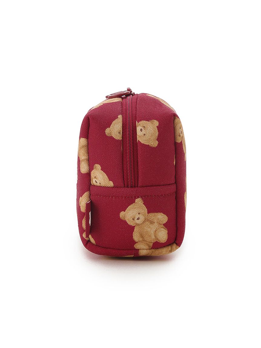 HOLIDAY】ベア総柄ポーチ(ポーチ)｜ルームウェア・パジャマ通販の