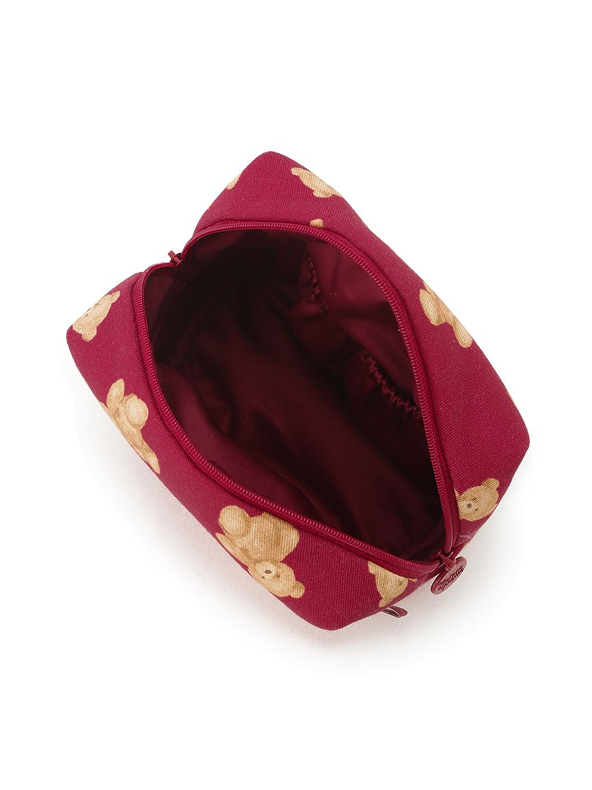 HOLIDAY】ベア総柄ポーチ(ポーチ)｜ルームウェア・パジャマ通販の