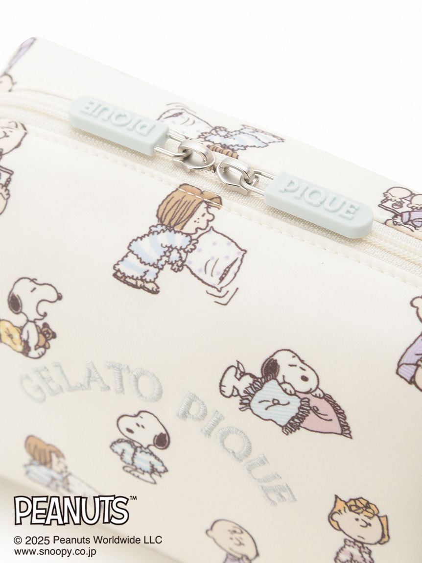 PEANUTS】オリジナルアート 総柄ポーチ(ポーチ)｜ルームウェア