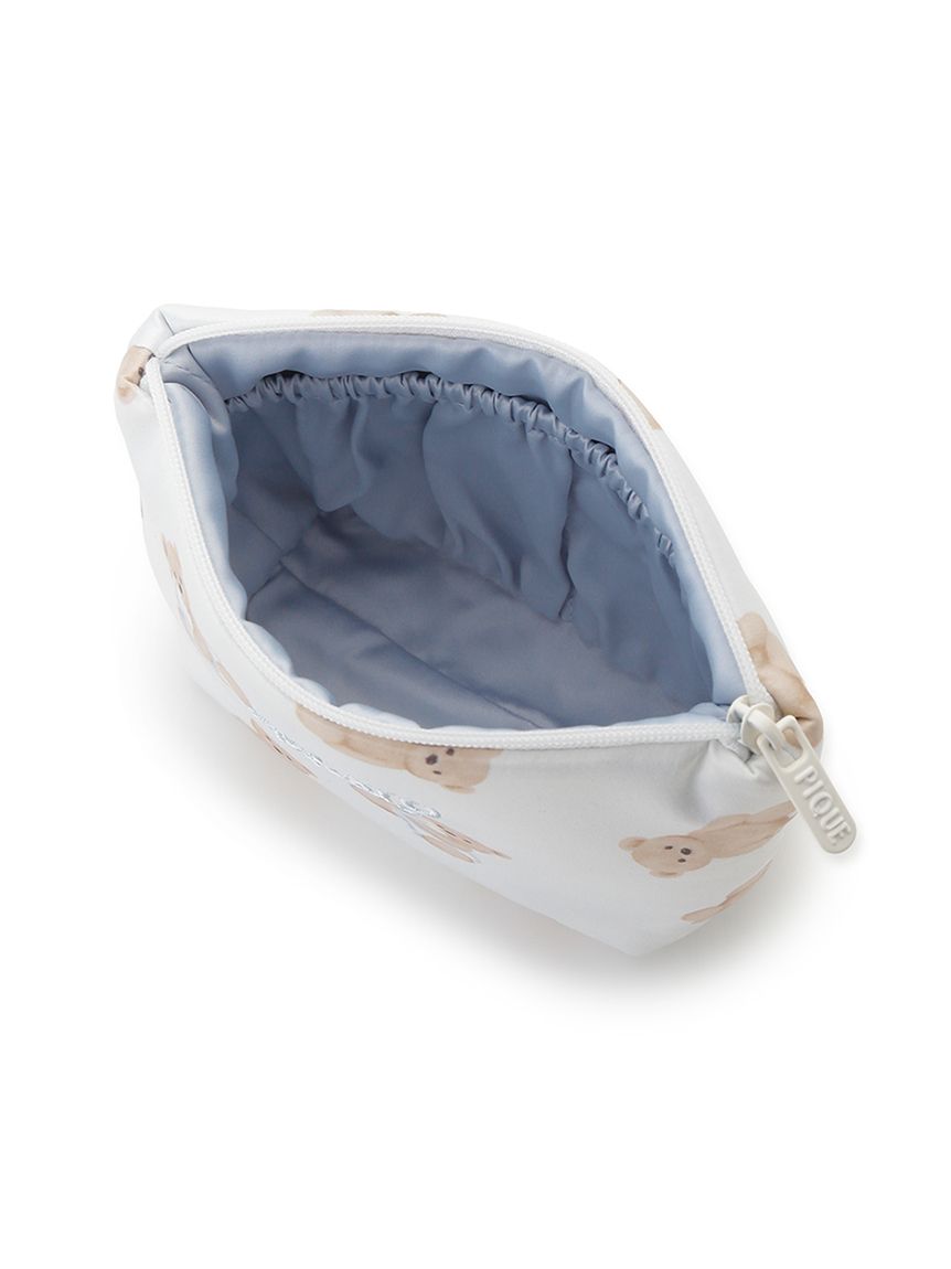 WhiteDay】ベア総柄ティッシュポーチ(ポーチ)｜ルームウェア・パジャマ