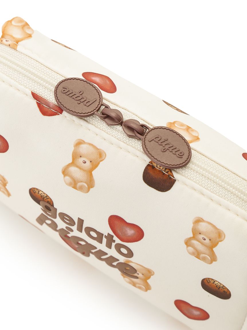 Valentine】総柄ポーチ(ポーチ)｜ルームウェア・パジャマ通販の