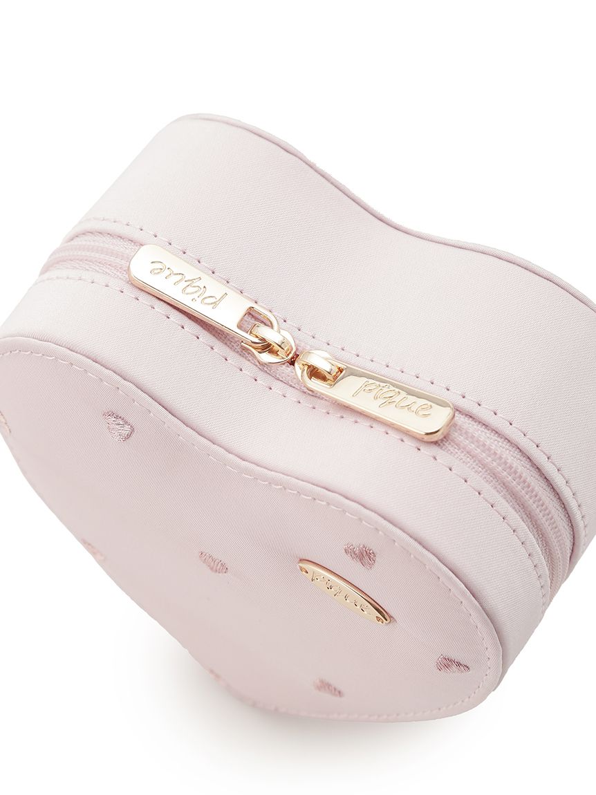 ハート型アクセサリーポーチ(ポーチ)｜ルームウェア・パジャマ通販の