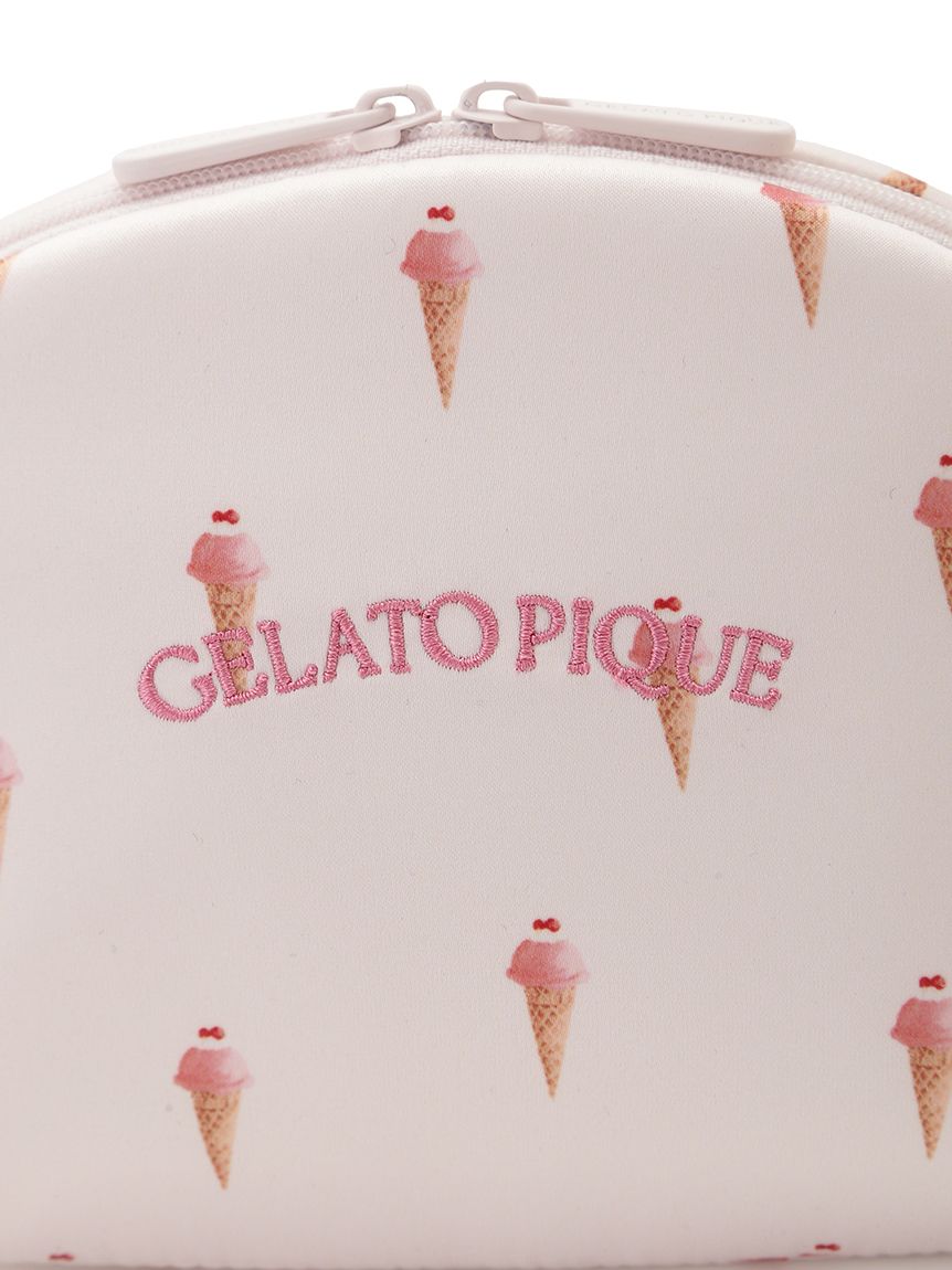 ソルベ総柄ポーチ(ポーチ)|ルームウェア・パジャマ通販のgelatopique ソルベ総柄ポーチ(ポーチ)|ルームウェア・パジャマ通販のgelatopique