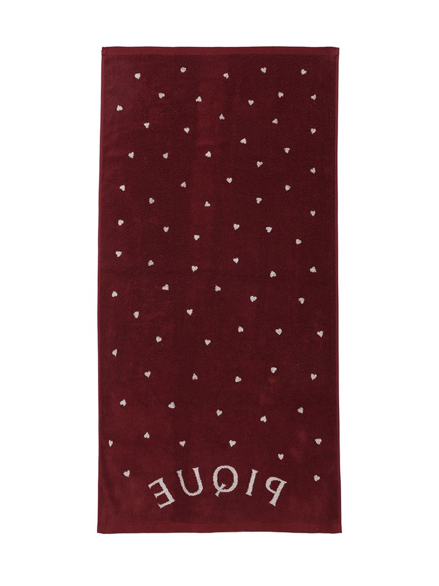 キャラクタータオル ハートデザイン キャラクタータオル ハートデザイン タオル ハート ハート柄タオル