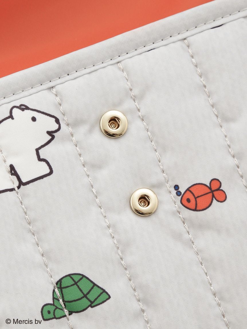 ジェラートピケ　ミッフィー　Dick Bruna ルームウェア　母子手帳ケースS Dick Bruna】キルティング総柄母子手帳ケースS(母子手帳ケース