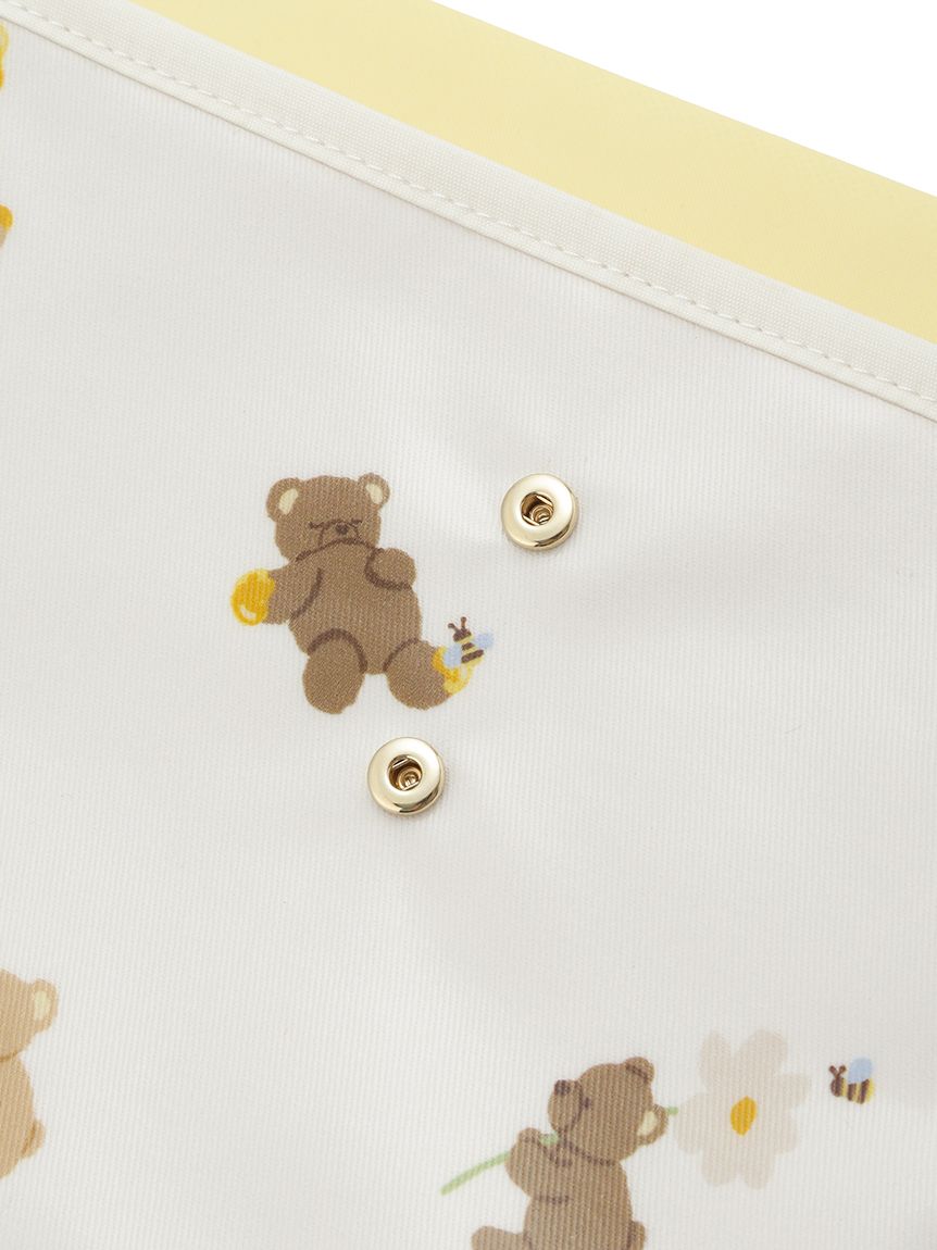 ハニーベア柄母子手帳ケースM(母子手帳ケース)｜ルームウェア